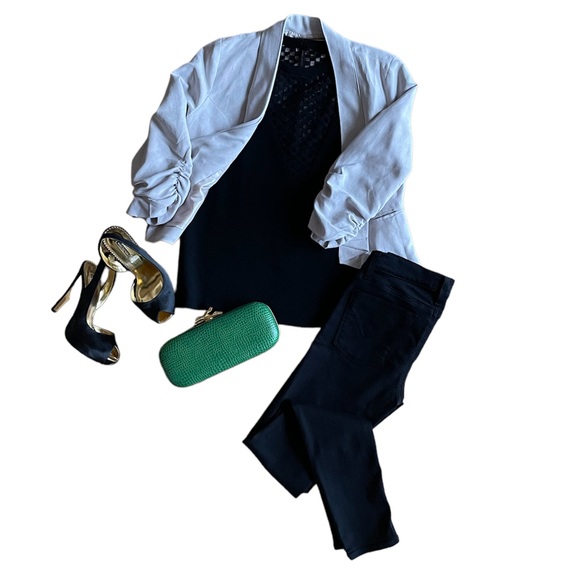 A.L.C. Black Sleeveless Top - Picture 2 of 8